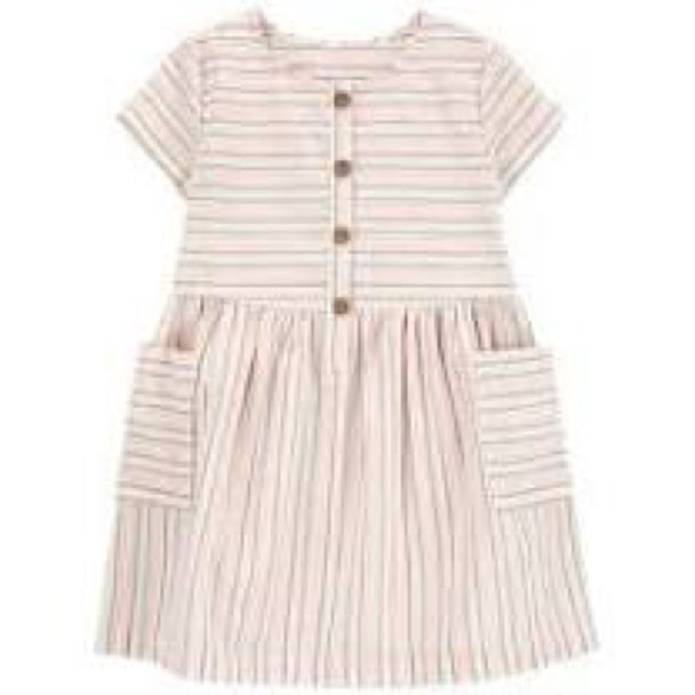 Brand New Carters Girls Striped Spring Easter Dress sz 4